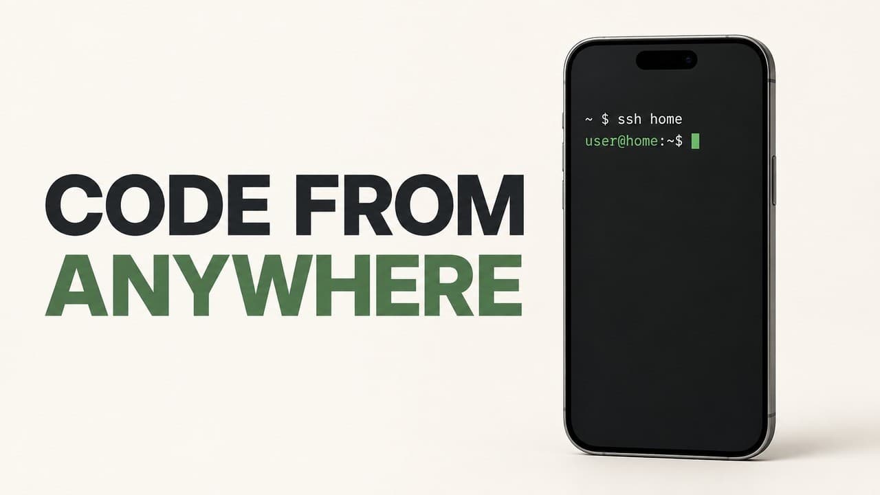 Terminal access from your phone